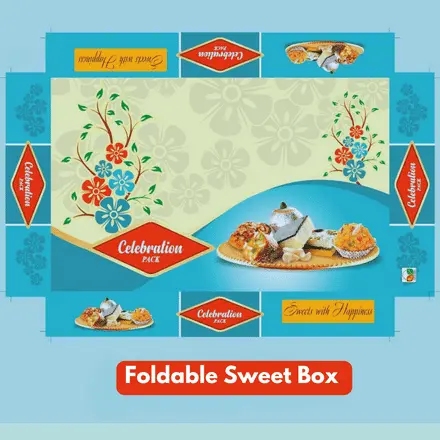Foldable sweet box manufacturer